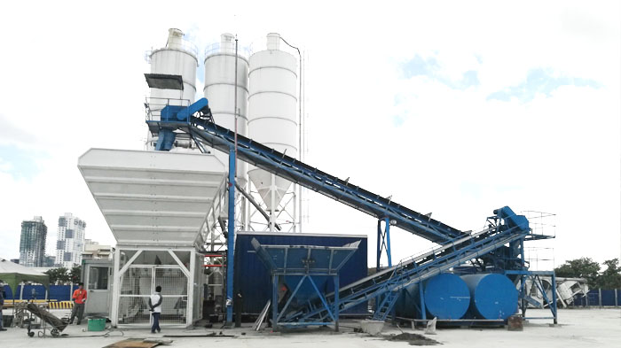 Mobile Concrete Batch Plant