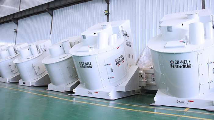 Intensive Sand Mixer: Measures of Mixing Uniformity