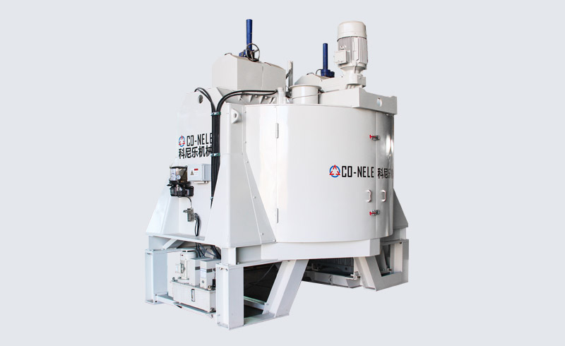 Muller refractory mixer