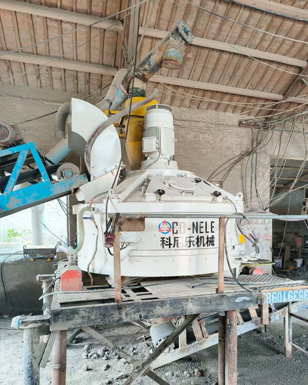 planetary mixer for bricks