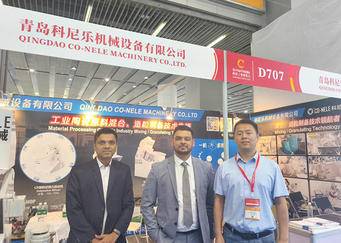 Co-Nele Intensive mixers and Planetary Mixers Shines at the 39th China International Ceramics Industry Exhibition