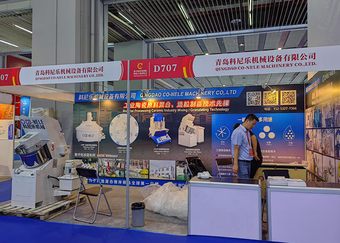 Co-Nele Intensive mixers and Planetary Mixers Shines at the 39th China International Ceramics Industry Exhibition