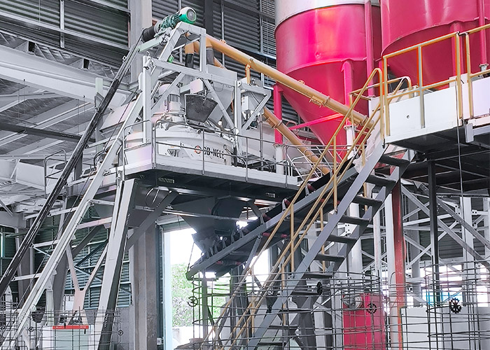 Planetary Countercurrent Concrete Mixer_Precast Concrete