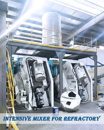 Refractory Mixer Machine | Intensive Mixer