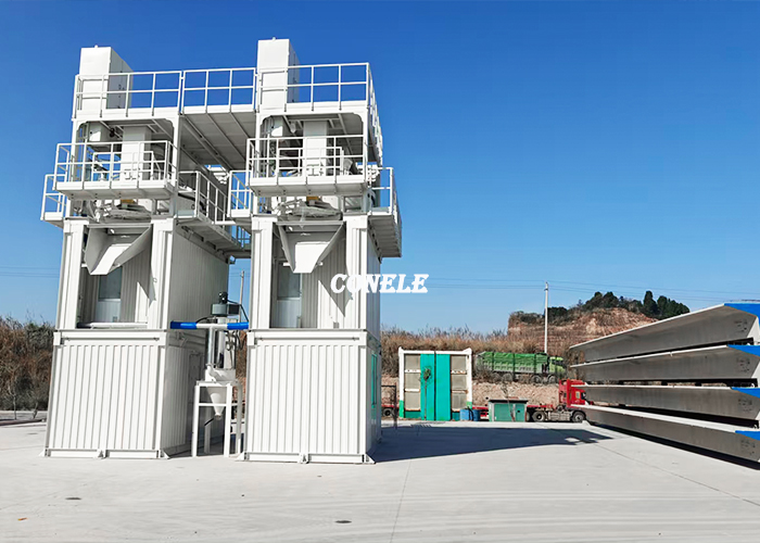 UHPC Mobile Batch Plant & Quick-moving Concrete Mixing Plant