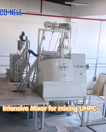 CR24 Intensive UHPC Mixer in a Middle East UHPC Production Line
