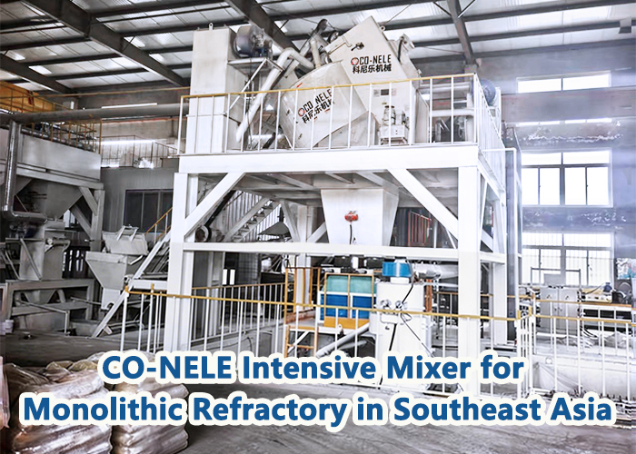 Monolithic Refractory Mixer Project in Southeast Asia