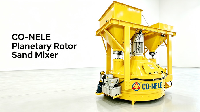 CO-NELE Planetary Rotor Sand Mixer 