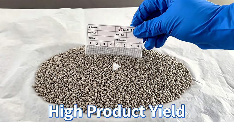 tailings granulation, 2–4mm granules