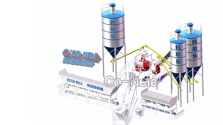 block making mixing plant