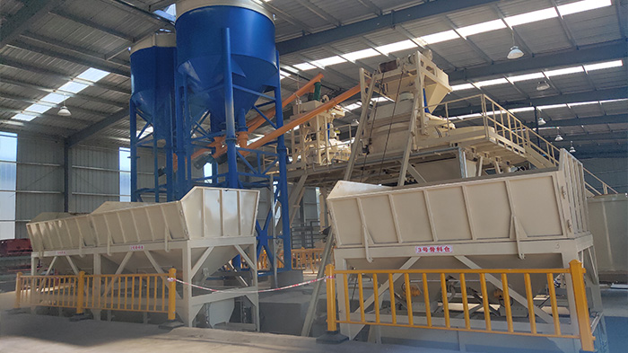 block making mixing plant
