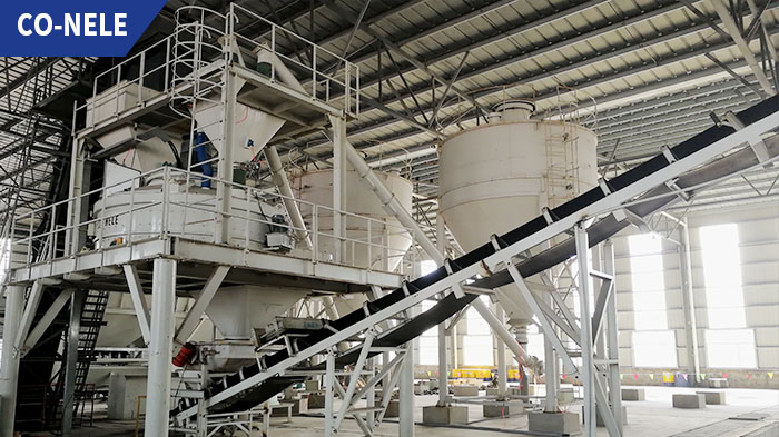 block making mixing plant