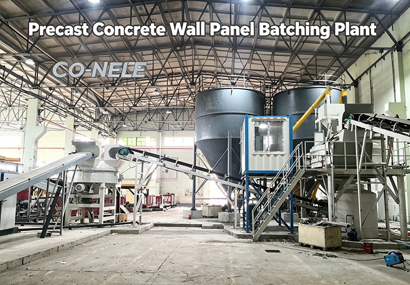 Precast Concrete Wall‑Panel Batching Plant | 8‑Year Stable Operation‑CO‑NELE
