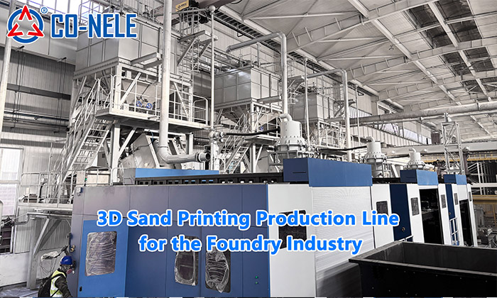 3 Units of CRV09 Intensive Mixers for 3D Sand Printing in the Foundry Industry